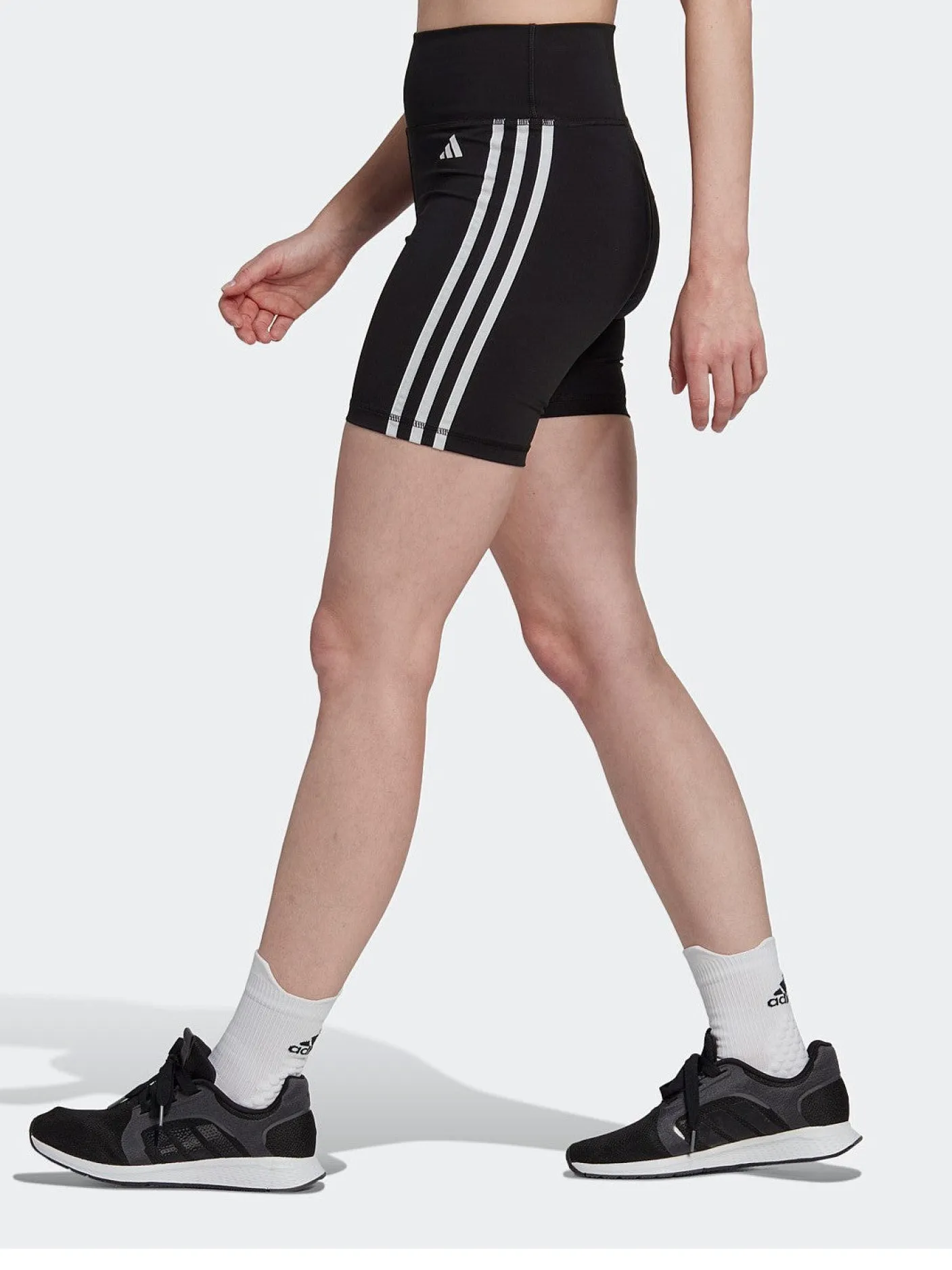 Women adidas Shorts-3 Stripes Short Tights