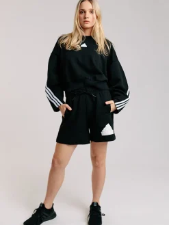 Women adidas Sportswear Hoodies & Crews-3 Stripes Sweatshirt