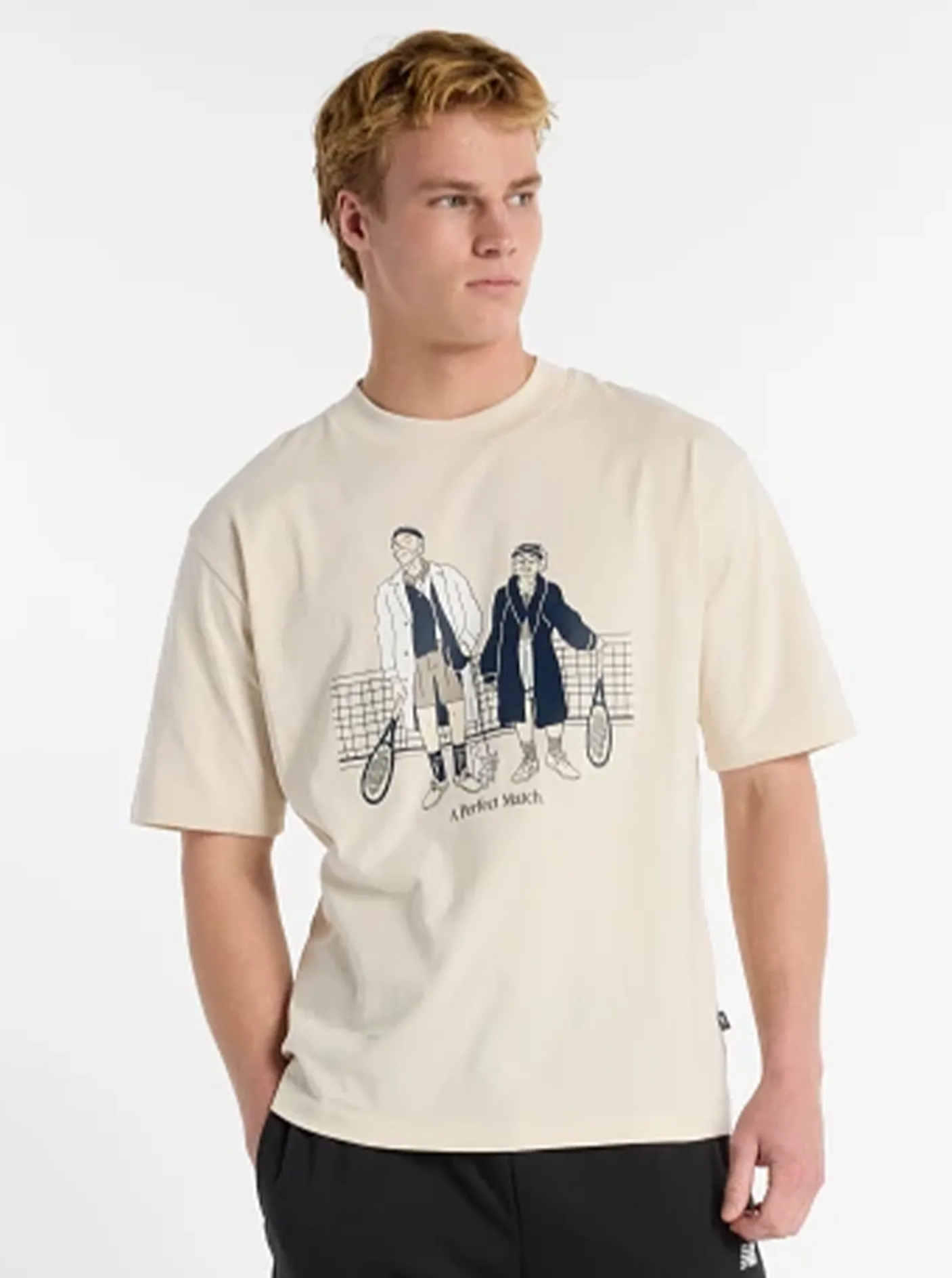 New Balance Tees & Singlets-A Perfect Match Tennis T Shirt
