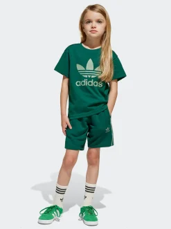 Kids adidas Originals Tees-Adicolor Shorts Tee Set Kids