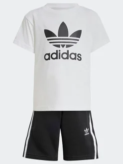 Kids adidas Originals Sets|Tees-Adicolor Shorts Tee Set Kids