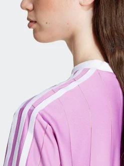 Women adidas Originals Tees & Tanks-Adicolor 3-Stripes Pinstripe T-Shirt