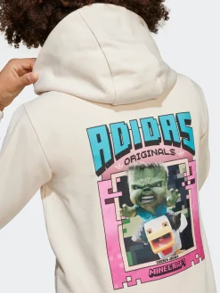 Kids adidas Originals Hoodies & Crews-X Minecraft Graphic Hoodie Kids