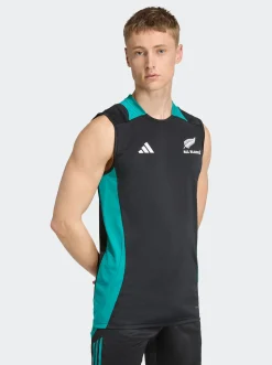 adidas Tees & Singlets-All Blacks Training Singlet