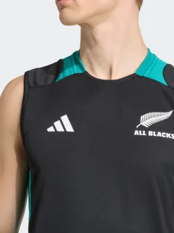 adidas Tees & Singlets-All Blacks Training Singlet