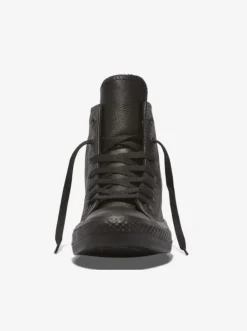 Women Converse Sneakers|Sneakers-All Star Leather High Black Mono Unisex