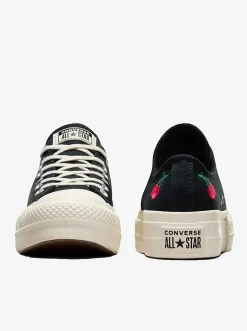 Women Converse Sneakers-All Star Lift 'Cherry On' Low Womens