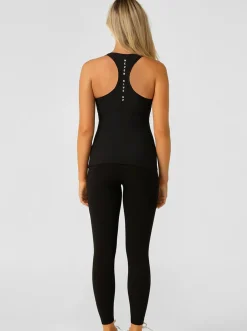 Women Lorna Jane Performance-Amy Fitted Active Rib Tank