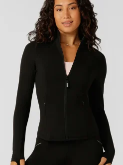 Women Lorna Jane Performance|Jackets & Vests-Amy Thermal Active Zip Through Jacket