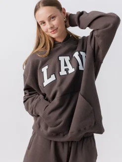 Women LAV Hoodies & Crews-Applique Hoodie
