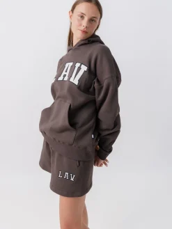 Women LAV Hoodies & Crews-Applique Hoodie