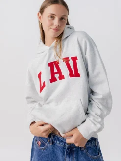 Women LAV Hoodies & Crews|Hoodies & Crews-Applique Hoodie