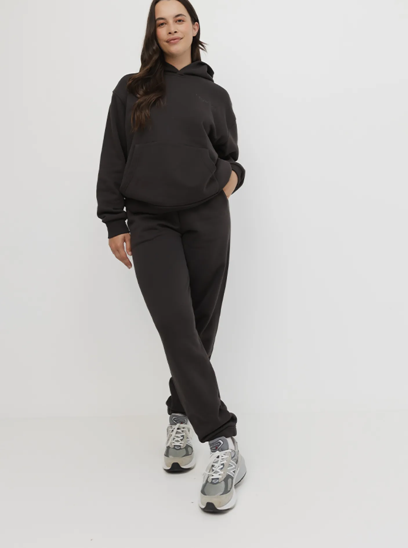 Women Taylor Sport Hoodies & Crews-Arch Hoodie In Pepper
