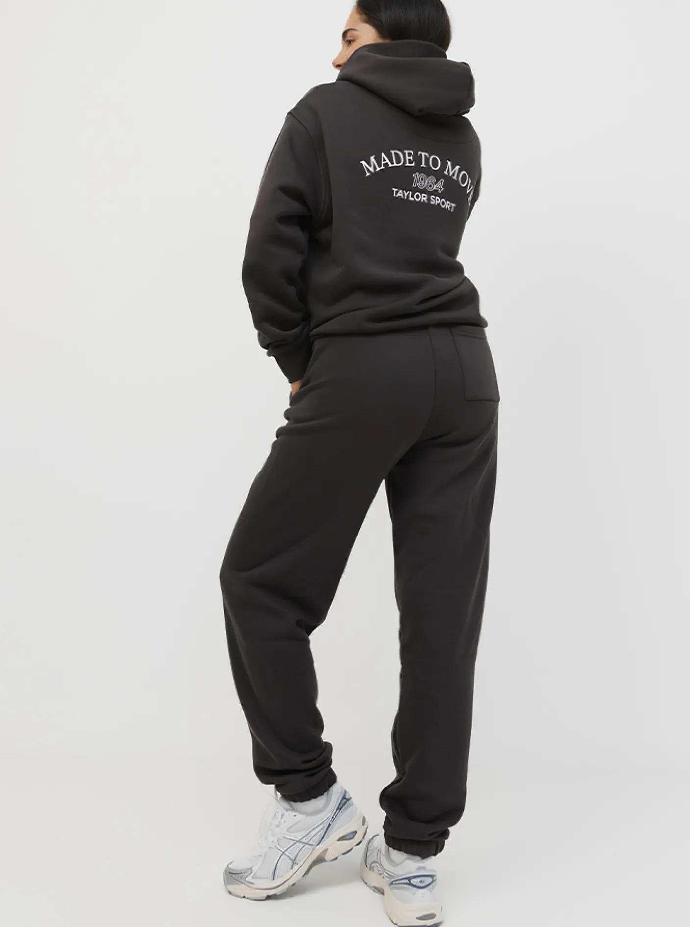 Women Taylor Sport Hoodies & Crews-Arch Hoodie In Pepper
