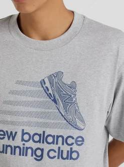 New Balance Tees & Singlets-Athletics Running Club T-Shirt