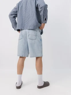 Women LAV Shorts|Shorts-Baggy Denim Shorts