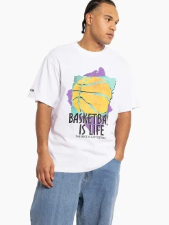Mitchell & Ness Tees & Singlets-Basketball Is Life Tee