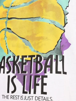 Mitchell & Ness Tees & Singlets-Basketball Is Life Tee