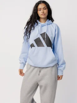 adidas Sportswear Hoodies & Crews-Big Logo Fleece Hoodie Unisex