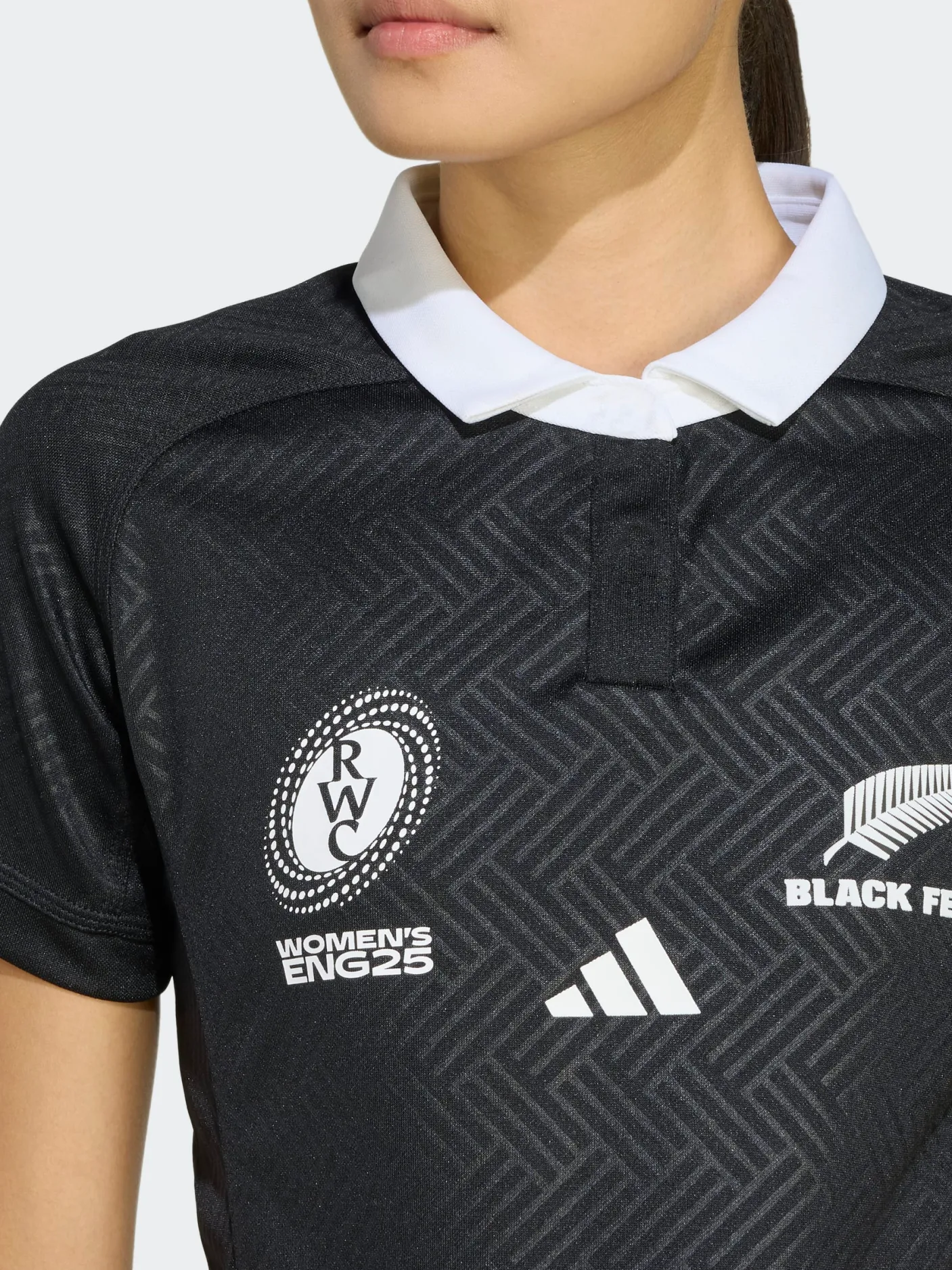 Women adidas Rugby Jerseys|Performance-Black Ferns Home Jersey Womens