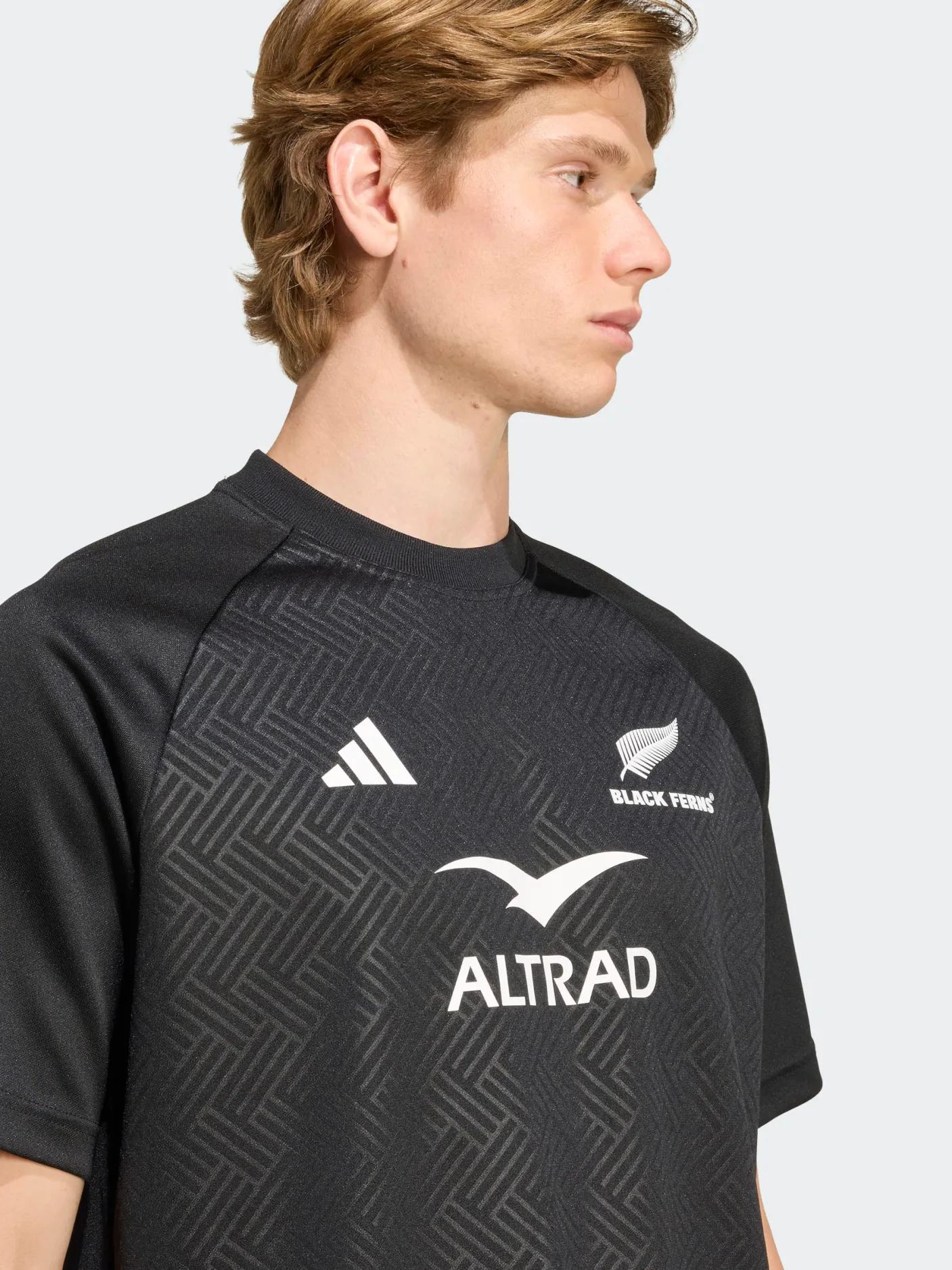 adidas Rugby Jerseys|Performance-Black Ferns Supporter Jersey