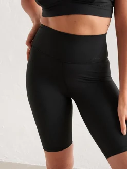 Women Aimn Performance|Shorts-Black Sense Biker Shorts