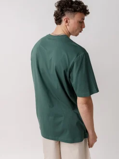Pursuit of Happiness Tees & Singlets-Blur Logo Track Tee in Stadium Green