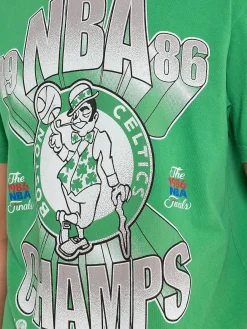 Mitchell & Ness Tees & Singlets-Boston Celtics Bust Out Tee