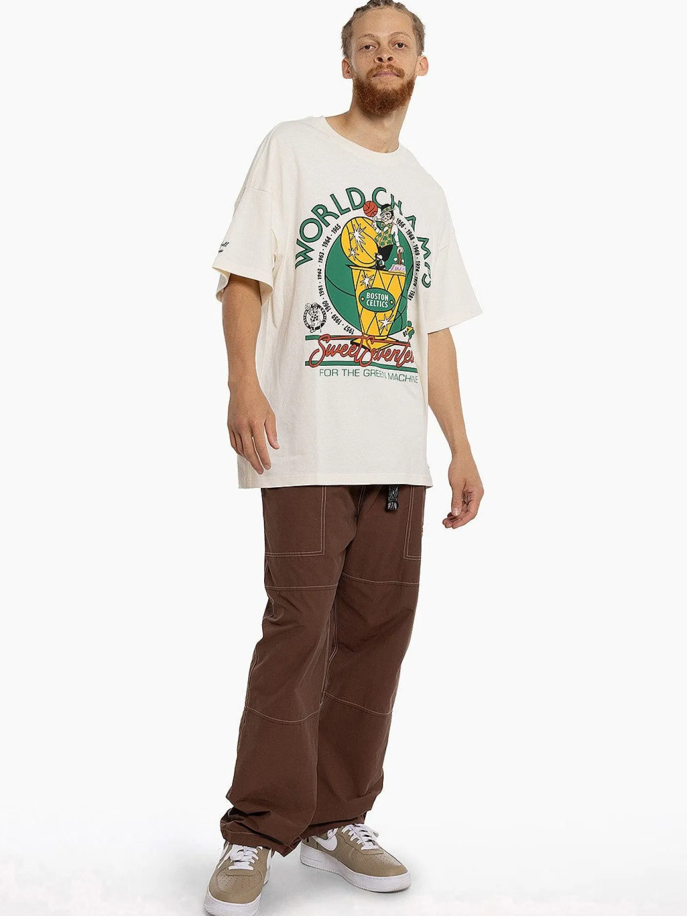 Mitchell & Ness Tees & Singlets-Boston Celtics History of Champions Tee