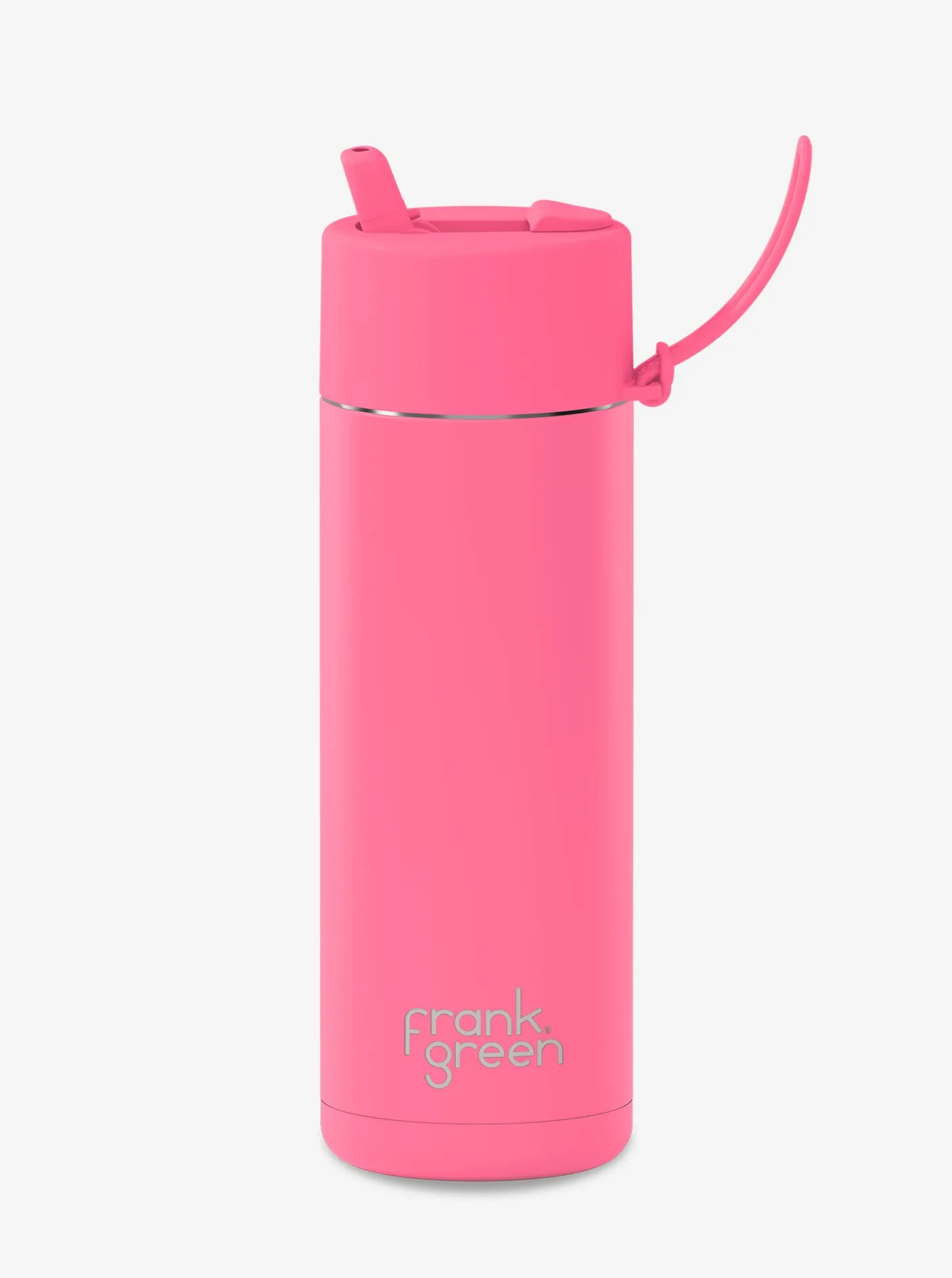 Frank Green Water Bottles-Ceramic Reusable Bottle Bubblegum Blast 20oz