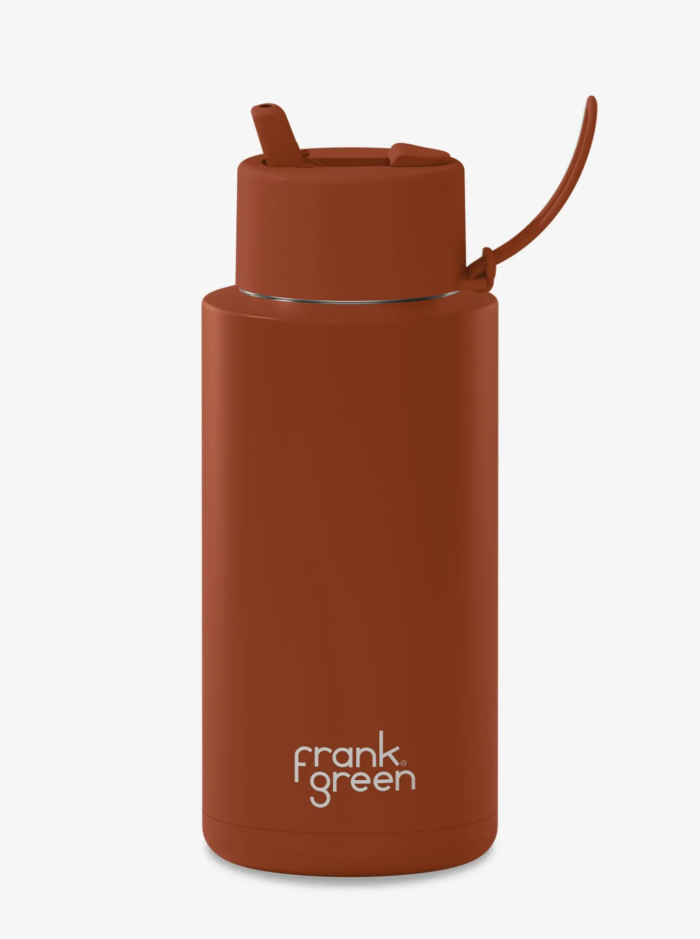 Frank Green Water Bottles-Ceramic Reusable Bottle Toffee 34oz