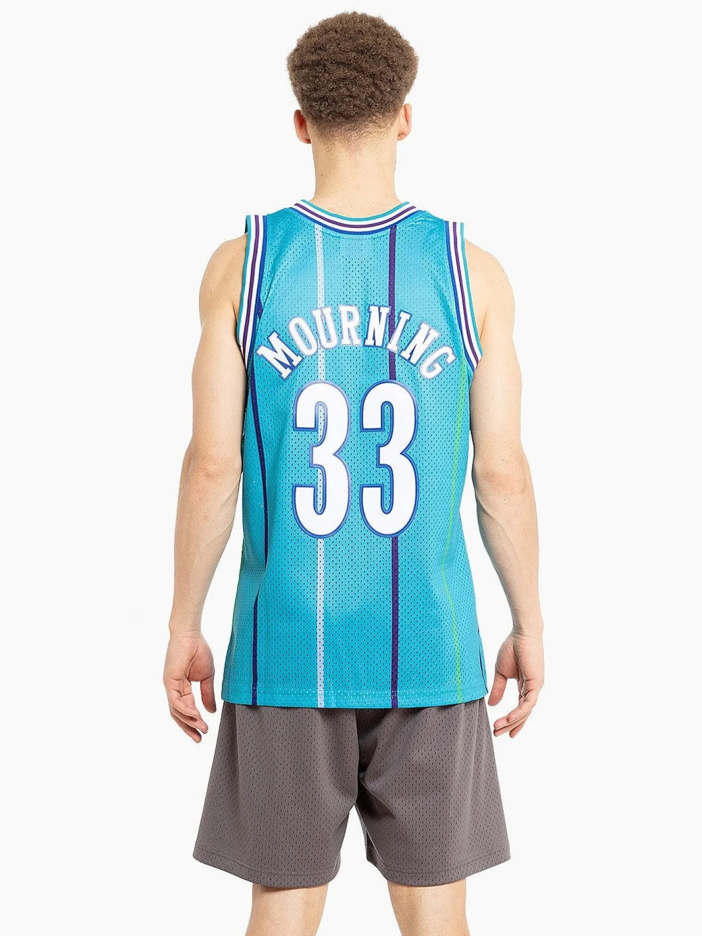 Mitchell & Ness Nba Jerseys|Tees & Singlets-Charlotte Hornets 92-93 Swingman Jersey