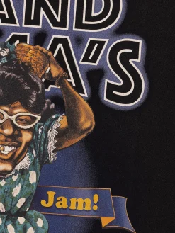 Mitchell & Ness Tees & Singlets-Charlotte Hornets Grand Mamas Tee