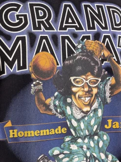 Mitchell & Ness Tees & Singlets-Charlotte Hornets Grand Mamas Tee