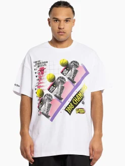Mitchell & Ness Tees & Singlets-Chicago Bulls 1998 Champions Tee