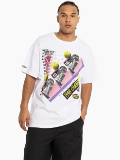 Mitchell & Ness Tees & Singlets-Chicago Bulls 1998 Champions Tee