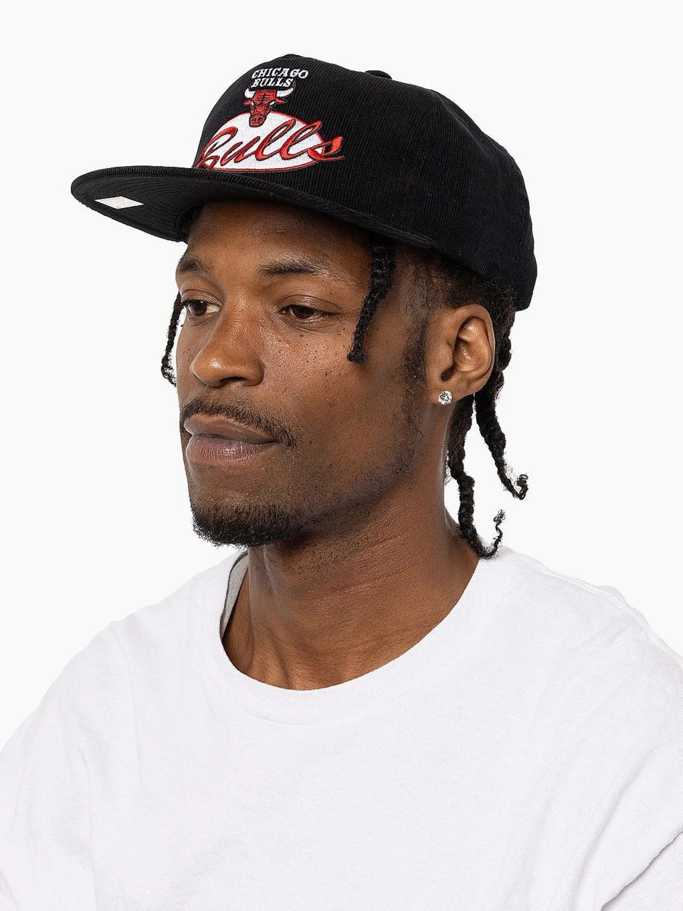Mitchell & Ness Caps & Hats-Chicago Bulls Centre Circle Origin Snapback