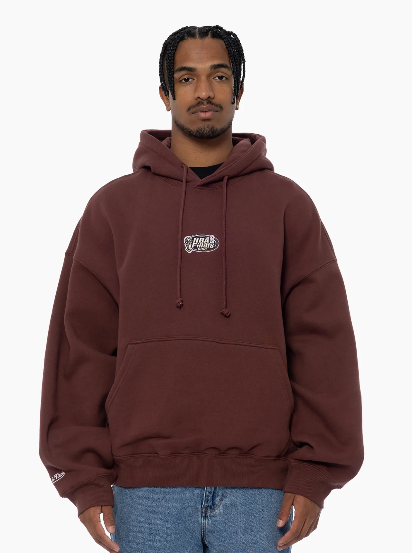 Mitchell & Ness Hoodies & Crews-Chicago Bulls Patina World Champions Hoodie