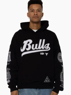 Mitchell & Ness Hoodies & Crews-Chicago Bulls The Best Ever Anywhere Oversized Hoodie