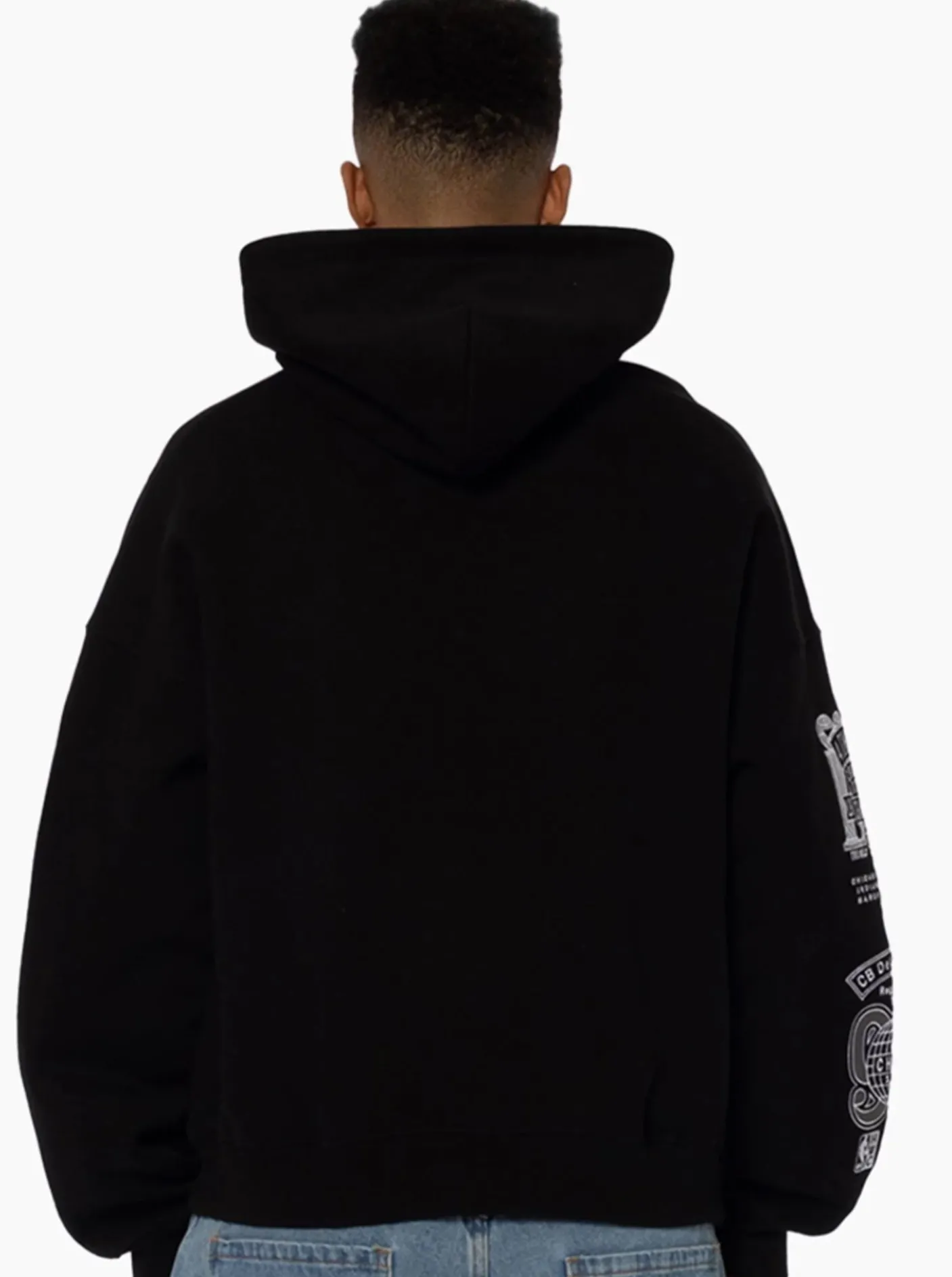 Mitchell & Ness Hoodies & Crews-Chicago Bulls The Best Ever Anywhere Oversized Hoodie