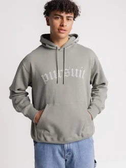 Pursuit of Happiness Hoodies & Crews-Chrome Heavyweight Pullover in Olive