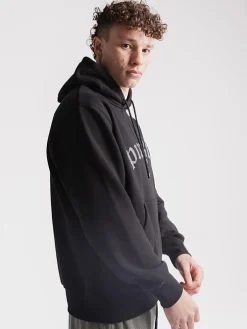 Pursuit of Happiness Tees & Singlets-Chrome Heavyweight Pullover in Black