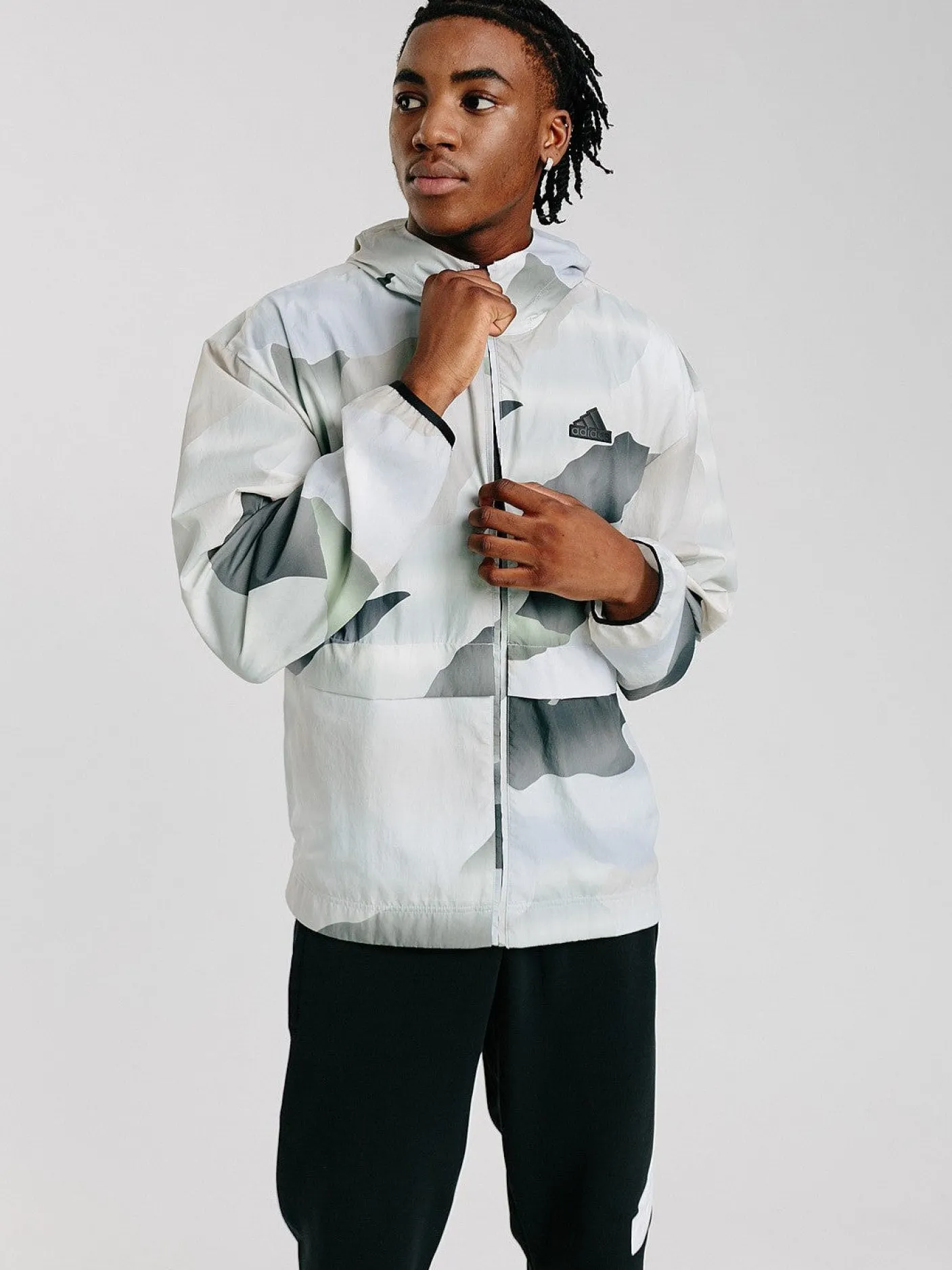adidas Sportswear Hoodies & Crews-City Escape Full-Zip Hoodie