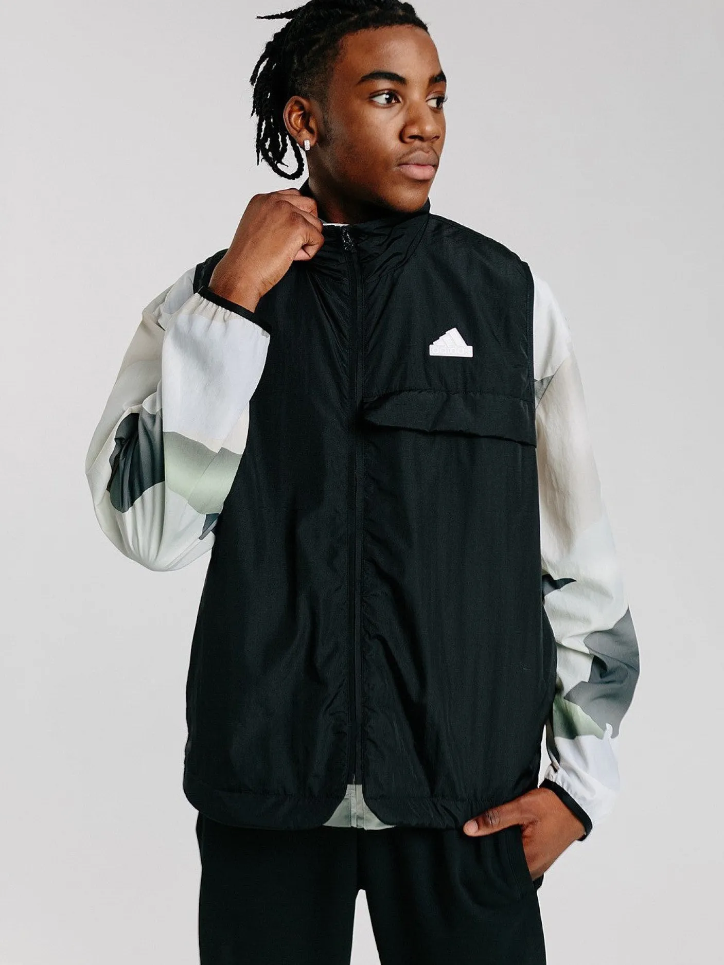 adidas Sportswear Jackets & Vests-City Escape Utility Vest