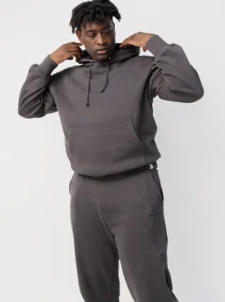 Women The Joggers Club Hoodies & Crews|Hoodies & Crews-Classic Hood In Washed Black