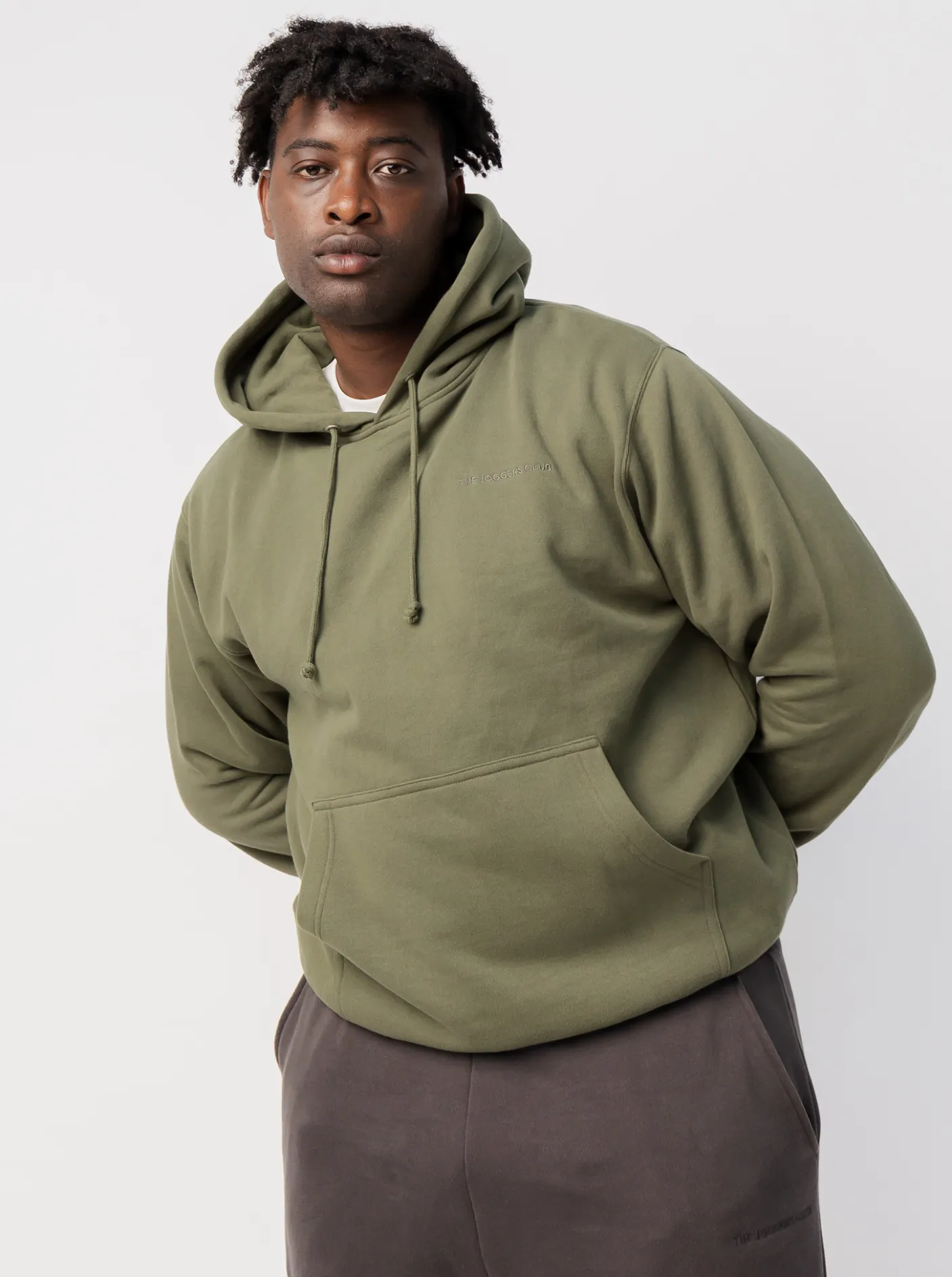The Joggers Club Hoodies & Crews-Classic Hoodie In Fern