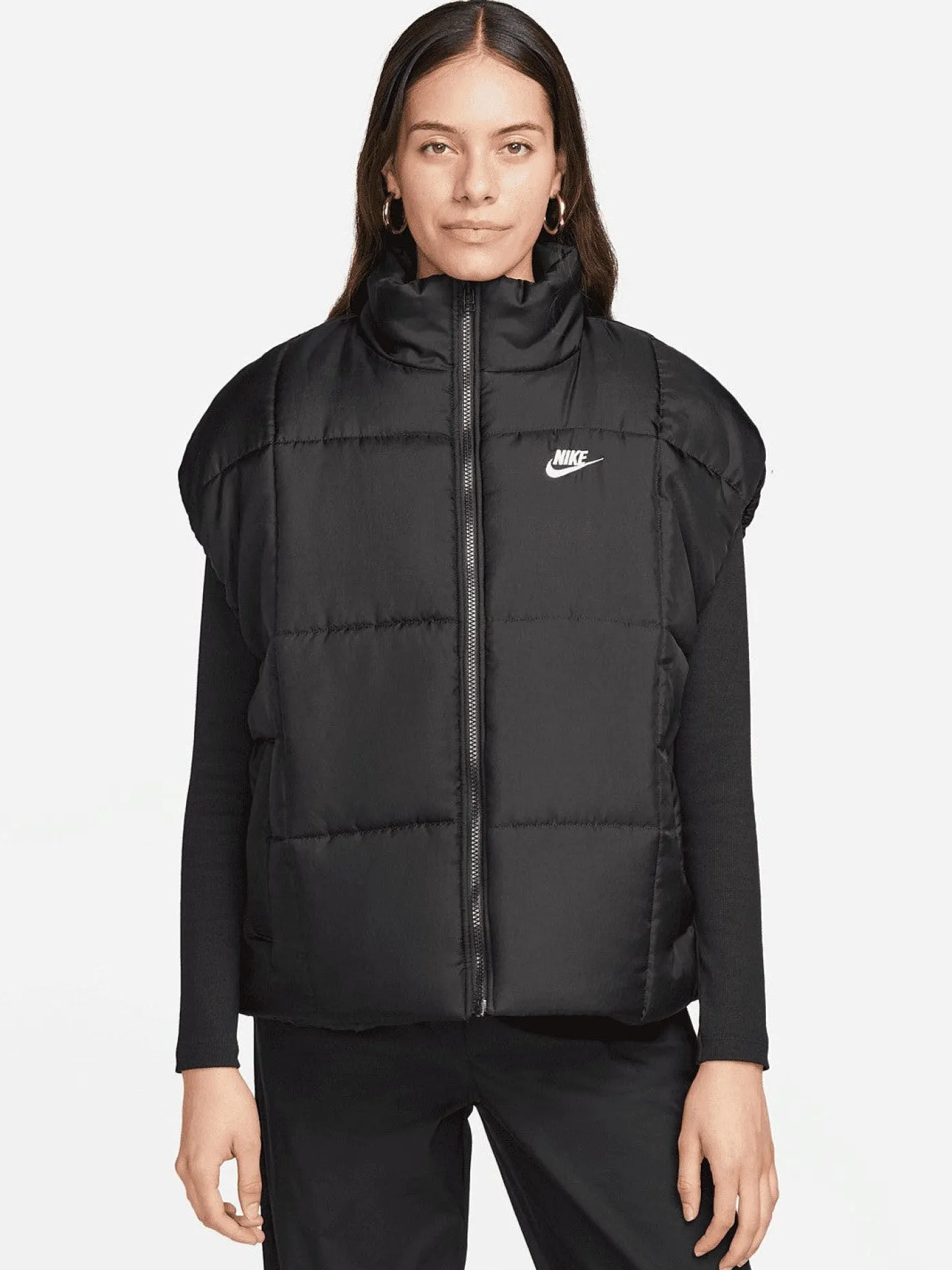 Women Nike Puffers|Jackets & Vests-Classic Puffer Therma-FIT Vest