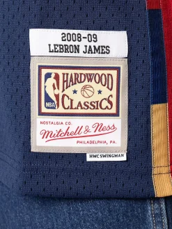 Mitchell & Ness Nba Jerseys-Cleveland Cavaliers Alternate 08-09 Lebron James Swingman Jersey