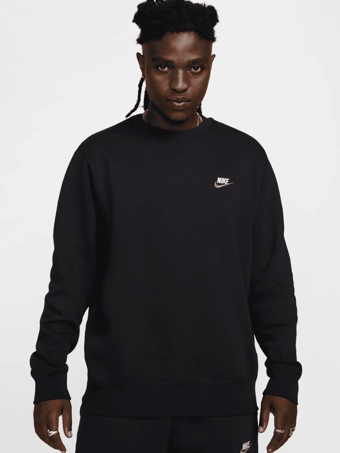 Nike Hoodies & Crews-Club Fleece Crewneck Sweatshirt