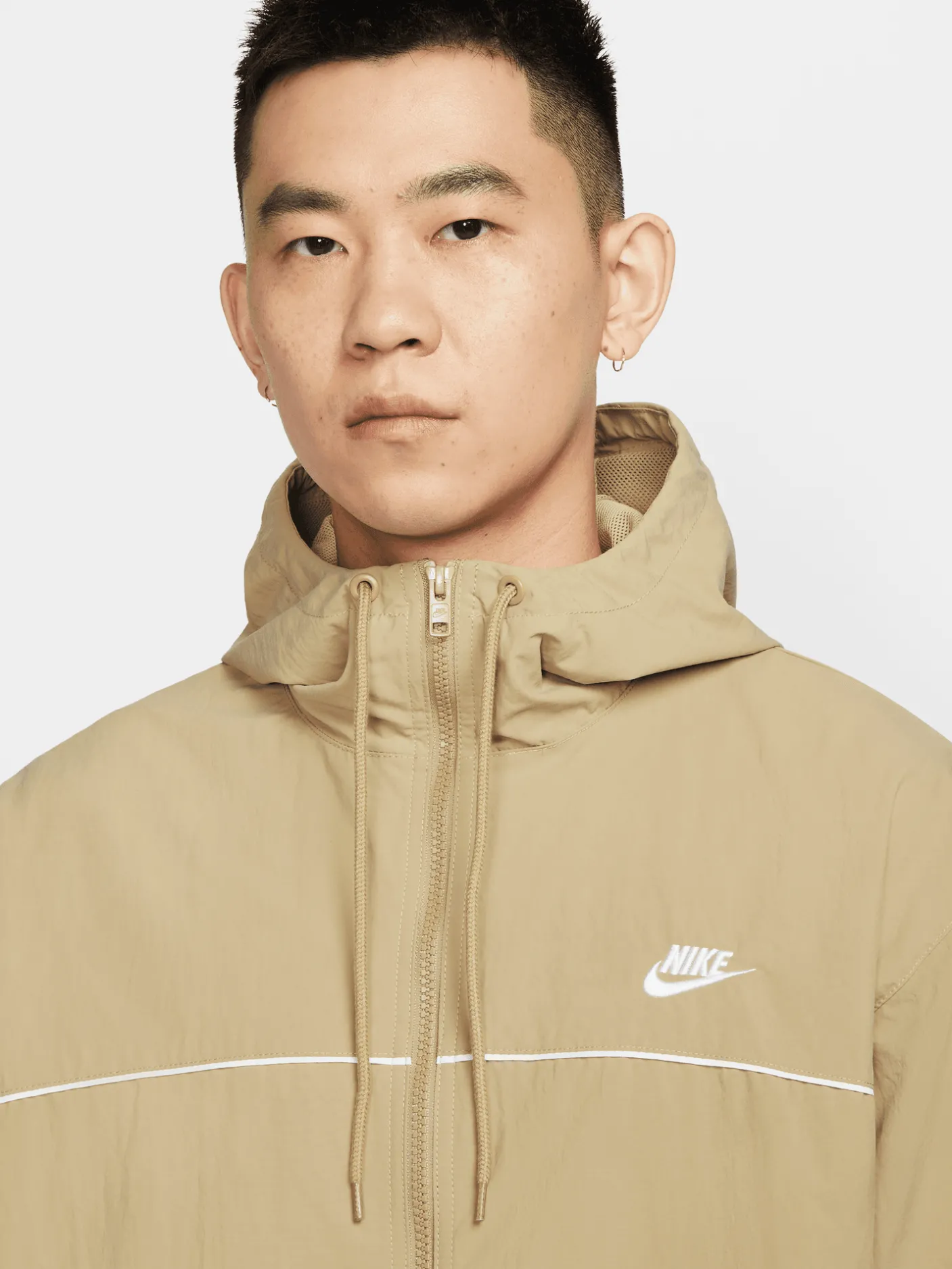 Nike Jackets & Vests-Club Hooded Jacket